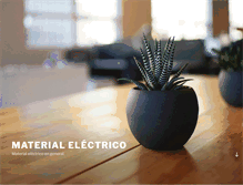 Tablet Screenshot of matelectrico.com